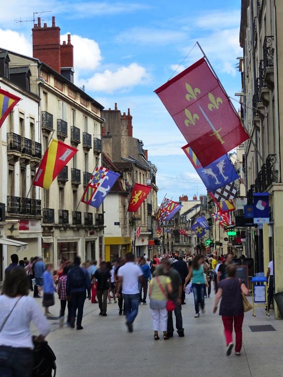 La Rue de la Liberté à Dijon